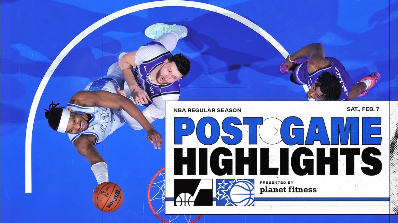 POSTGAME HIGHLIGHTS: UTAH JAZZ VS. ORLANDO MAGIC 2.07.26 PRESENTED BY PLANET FITNESS