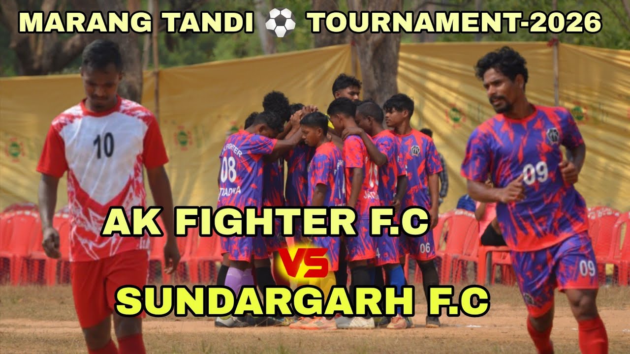 Kishan Brothers f.c Sundargarh vs Ak Fighter f.c Jatiadiha //Marang Tandi Football Tournament 