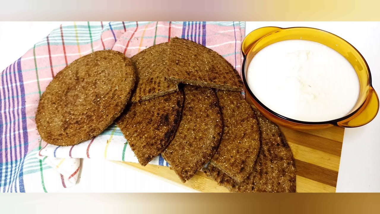 خبز فطير الشعير من أسهل أنواع الخبز طري صحي و جد لذيذ يذوب في الفم