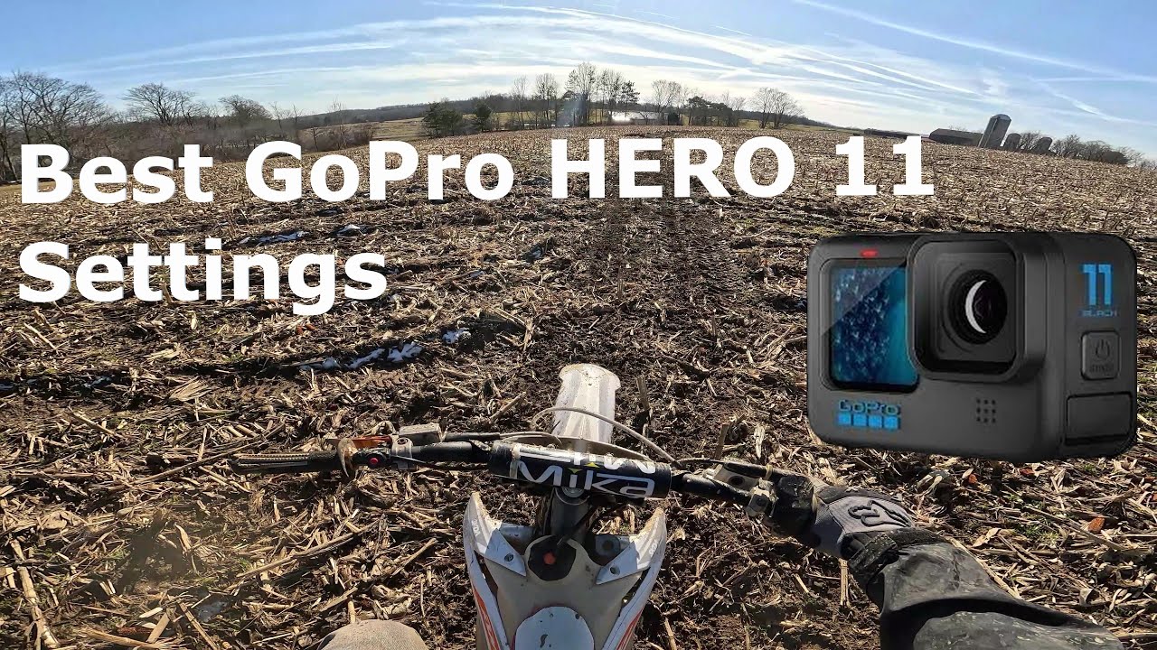 The BEST GoPro HERO 11 Setting For DirtBIke/MTB POV