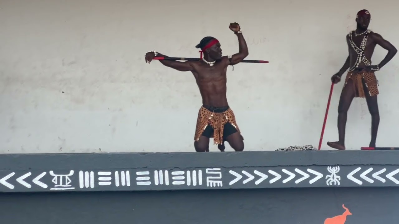 Adanfo Ensemble at Akuma Village in Accra 2023