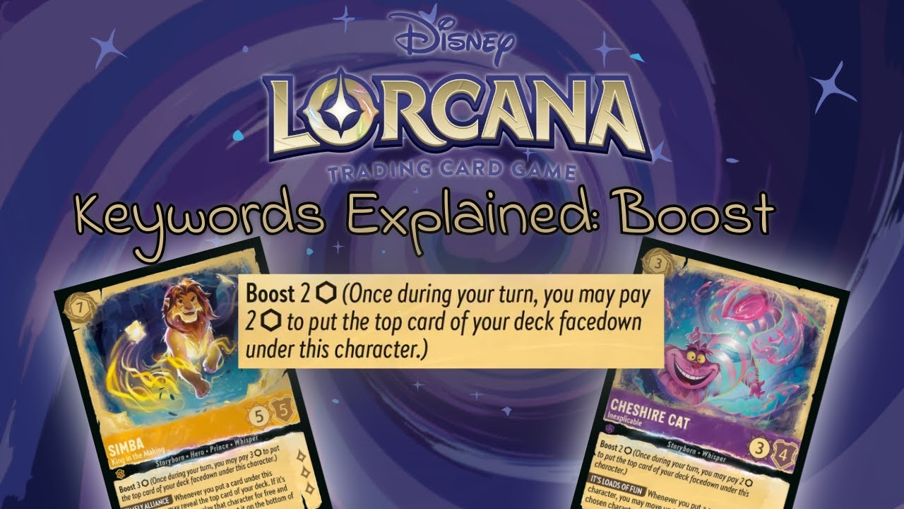 Lorcana Keywords Explained: Boost