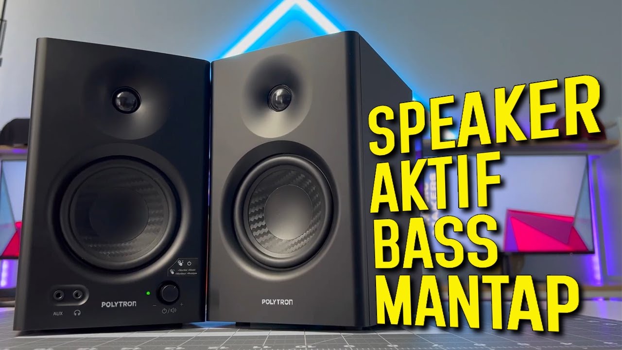 5 Rekomendasi SPEAKER AKTIF TERBAIK 2025, Audio BASS Suara BERKUALITAS!!