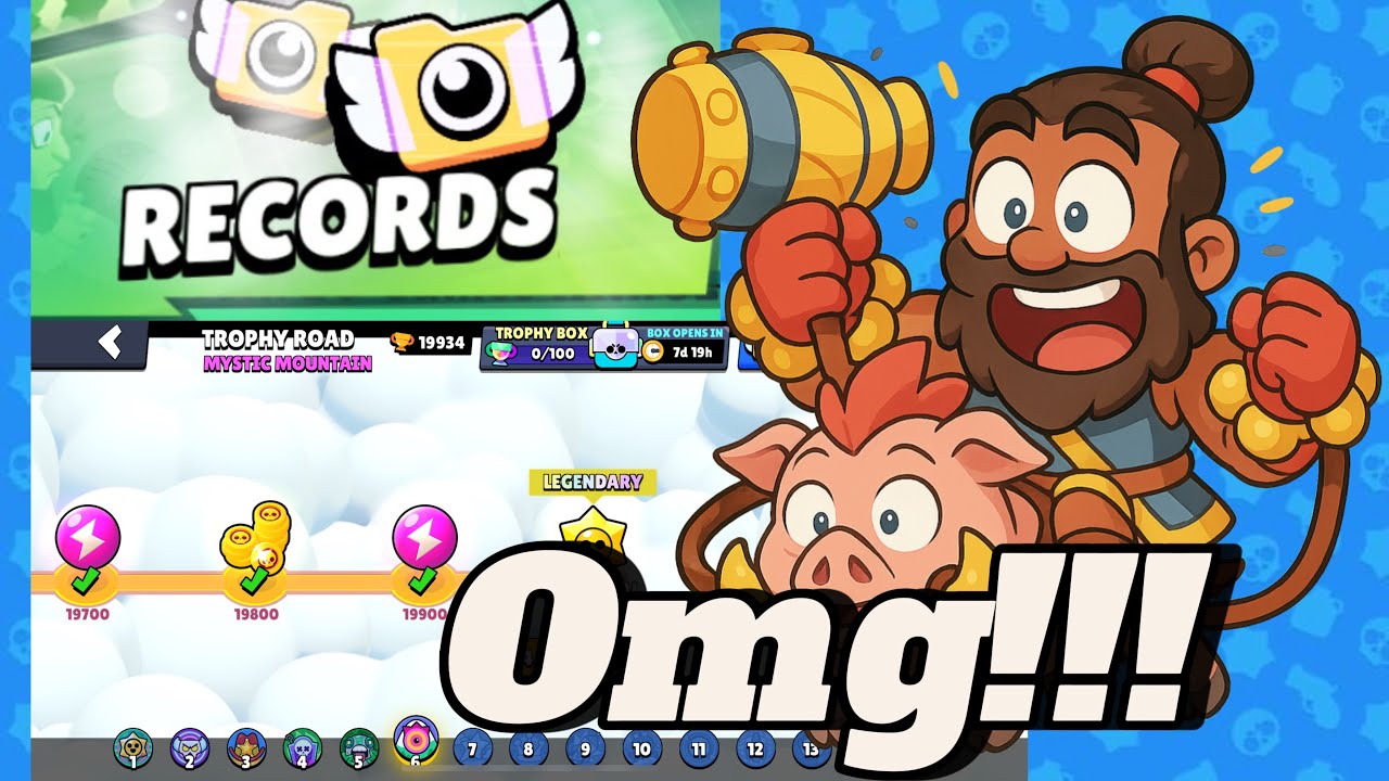 RECORDS a Nová trophy roada!!! TO JE BRUTÁL!!!