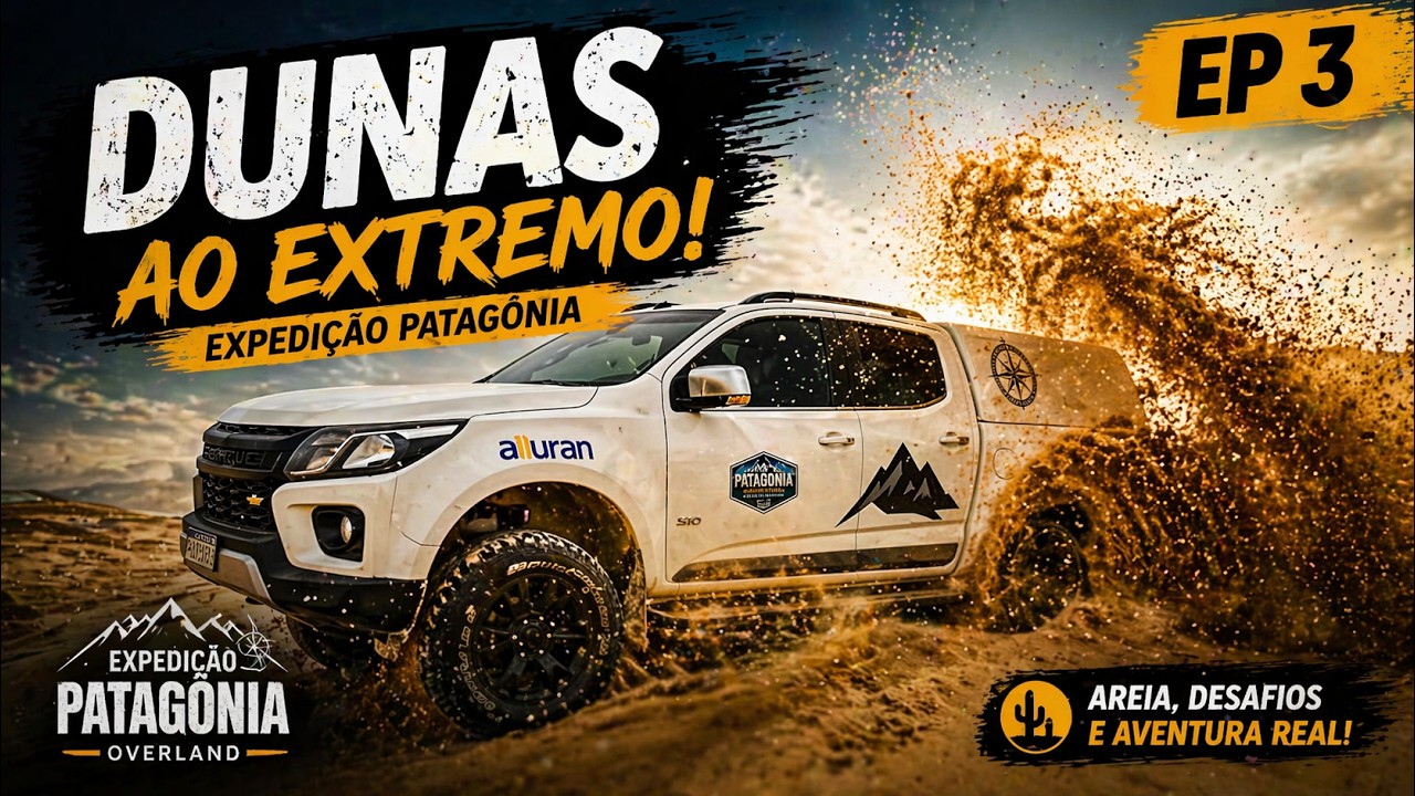 Dunas de El Nihuil | Off-Road Além dos Vinhos - Expedição Patagônia Ep.3