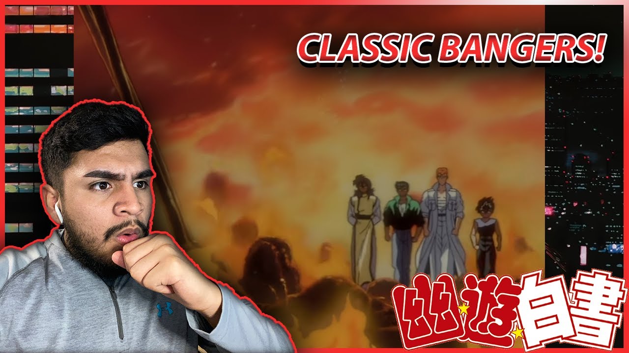 BLIND REACTION to YU YU HAKUSHO Openings & Endings!