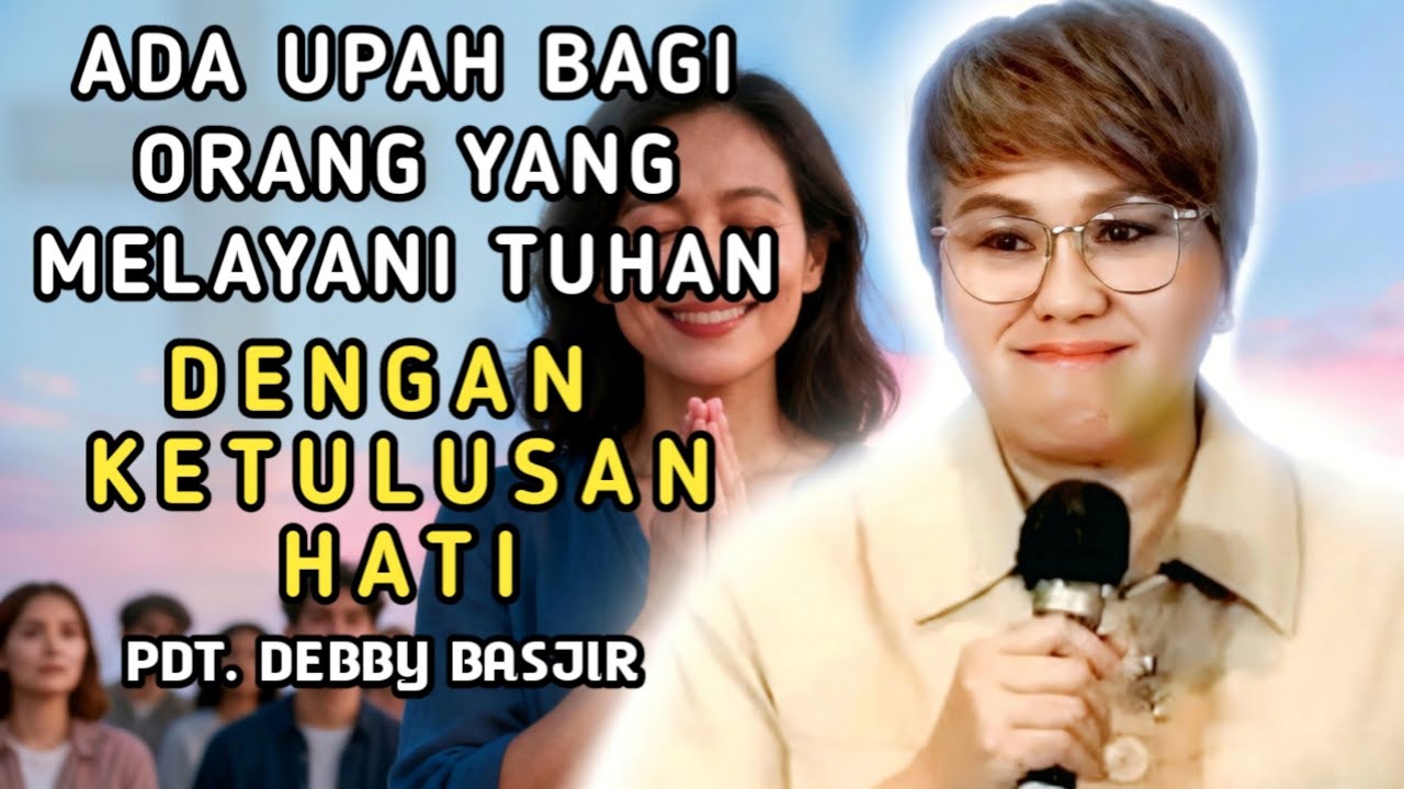 Pdt. Debby Basjir - Ada upah bagi orang yang melayani Tuhan dengan tulus hati