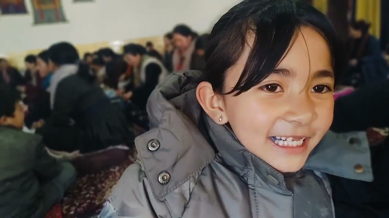 My 2nd day at Spituk#Blessing of Gyshesly Lobzag Nurboo#subscribe@ZeeNorLadakhiVlog