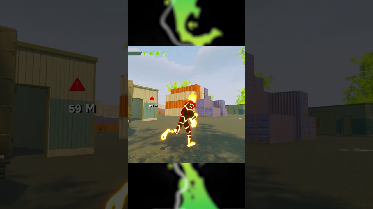 I Transformed into HEATBLAST and Stopped Crime! 🔥 #Ben10 #Gaming