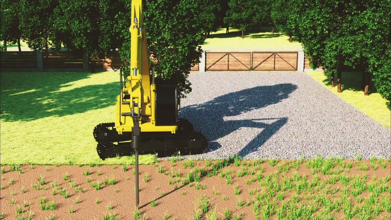 GroundPlug Easy Mounting System - Easy and Solid Foundation for residential building projects