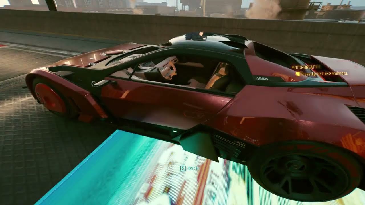 Cyberpunk 2077: Motorbreath side job (modded combat)