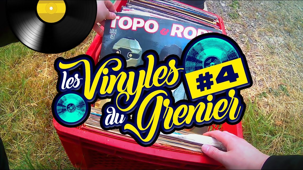 Monsieur Vinyl | LES VINYLES DU GRENIER #04 : des 45 Tours et des Laserdiscs !