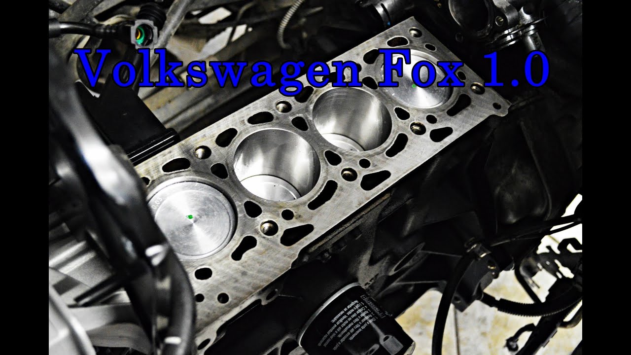 Montagem de motor do Volkswagen Fox 1.0 8V 2010 - Orlando MotorTec Fire
