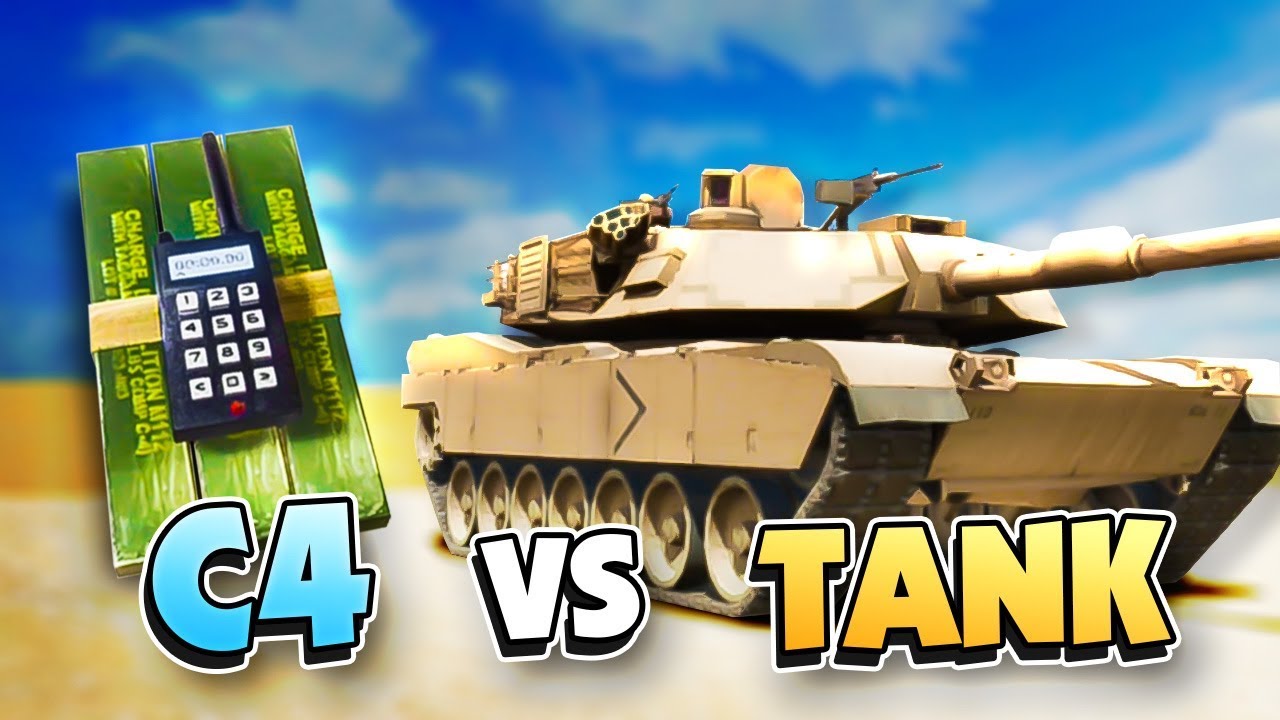 CAN C4 BLOW UP A TANK? - Disassembly VR