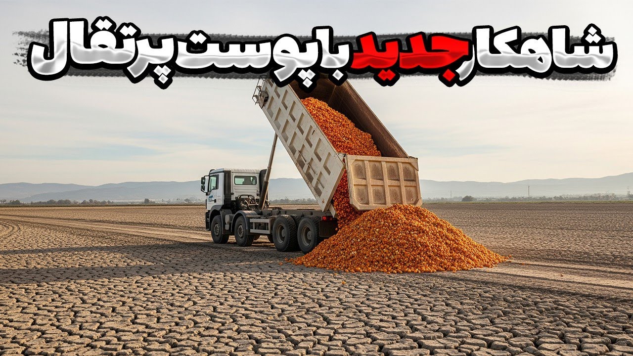 معجزه&zwnj;ای که 12 تُن پوست پرتقال رقم زد...! ماجراجویی علمی و آرام بخش.