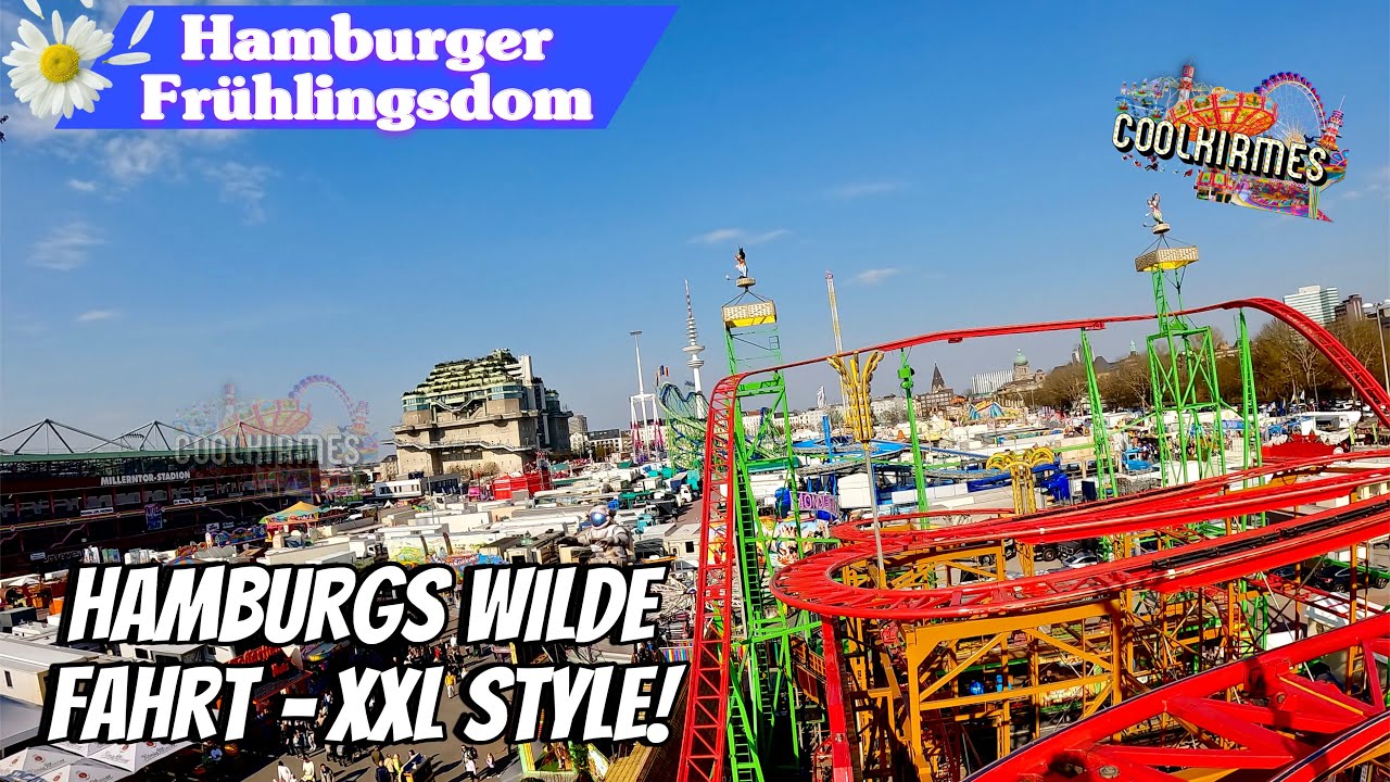Wilde Maus XXL Eberhard | Onride Video [ Hamburg Frühlingsdom 2025 ] - Clip by CoolKirmes