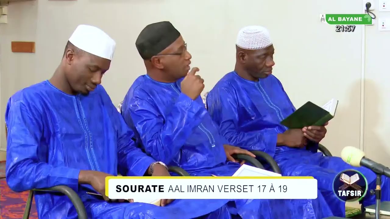 Tafsir Imam Aboubakar Konaté - Sourate Al Imran Verset 17 à 19