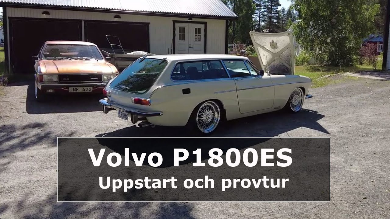 P1800ES, Uppstart och provtur