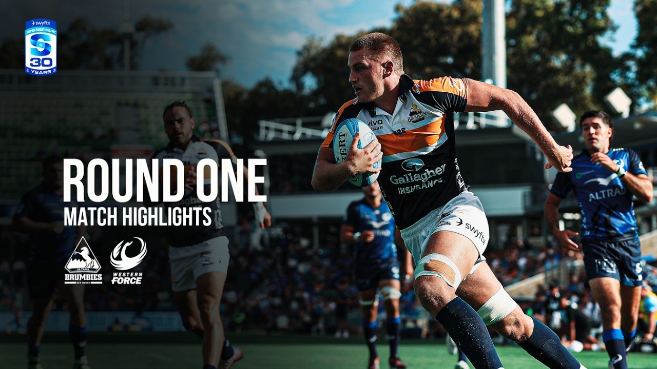 Brumbies vs Force | Round 1 | Super Rugby Pacific Match Highlights