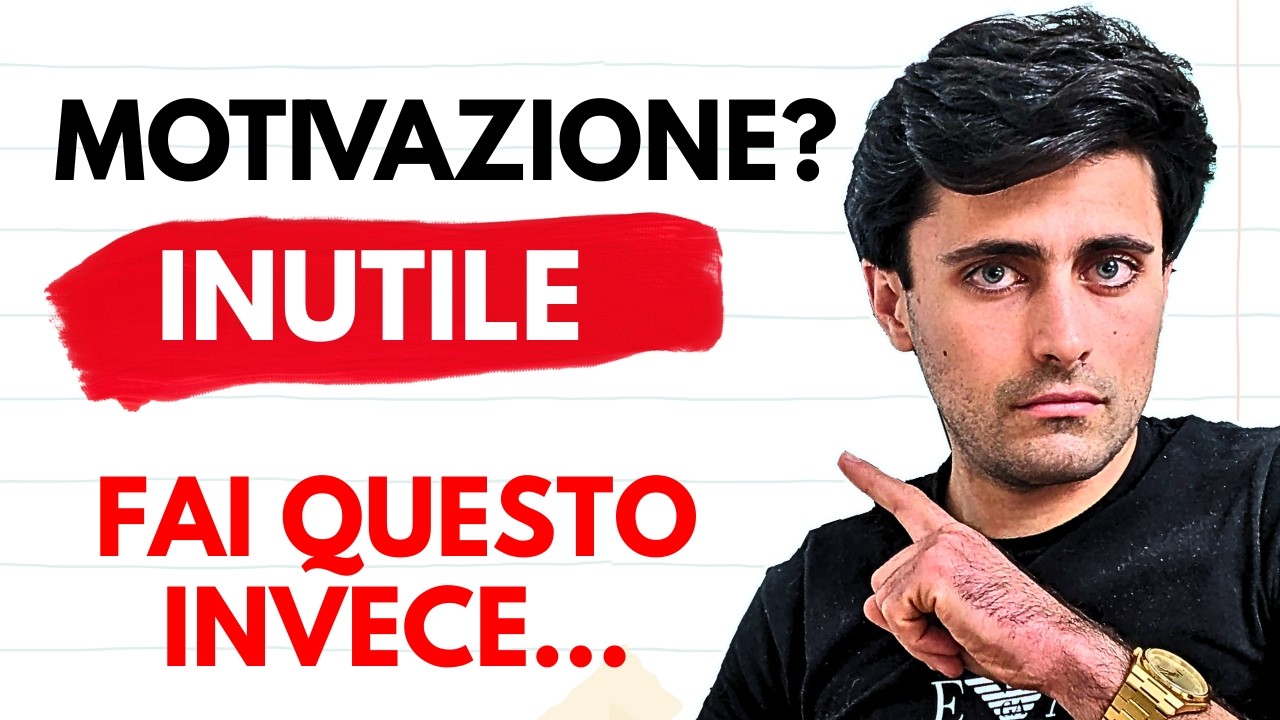 Fare soldi online? La MOTIVAZIONE non serve a niente (fai questo invece...)