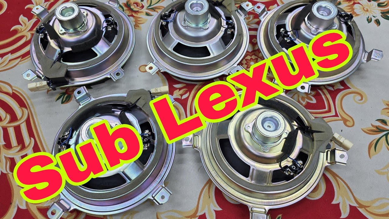 Loa sub Lexus 2cầu dòng tháo xe sang chất âm cực hay nghe nhạc karaok điều ngon