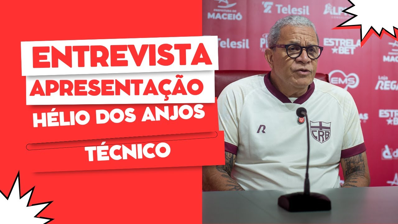 Entrevista Coletiva l Apresentação l Hélio dos Anjos l técnico l 22.09