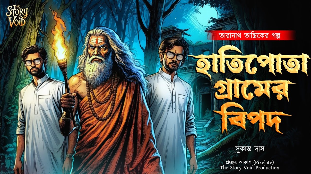 তারানাথ তান্ত্রিকের গল্প - হাতিপোতা গ্রামের বিপদ । TARANATH TANTRIK | TARANATH TANTRIKER NOTUN GOLPO