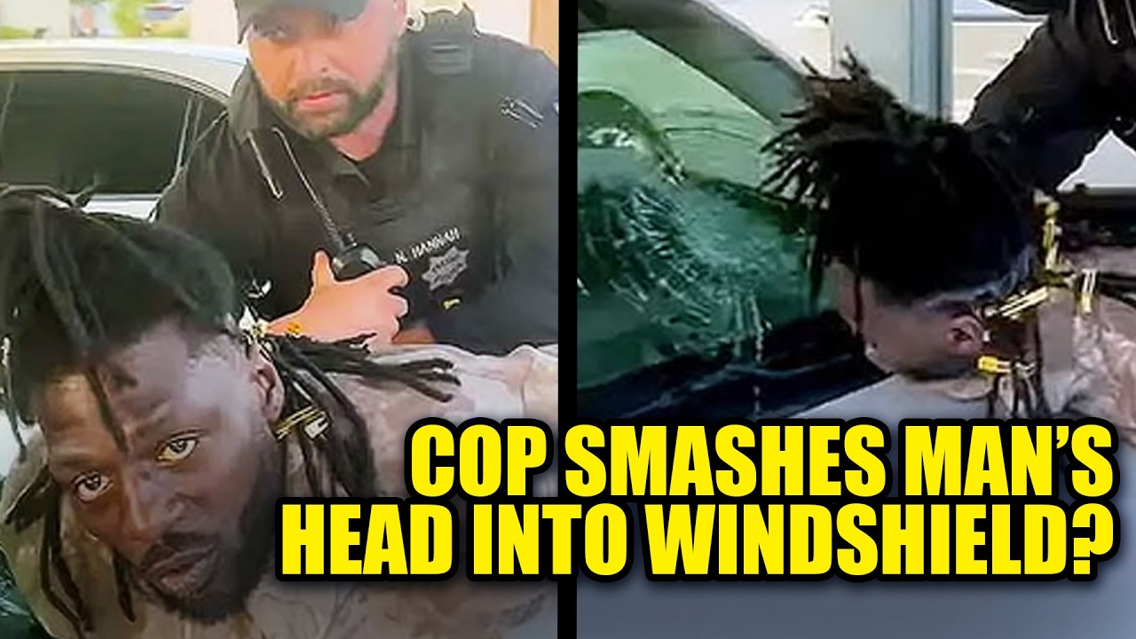 Wyprawa niewinnego czarnosk&oacute;rego ojca po mleko dla dziecka kończy się brutalną interwencją policji