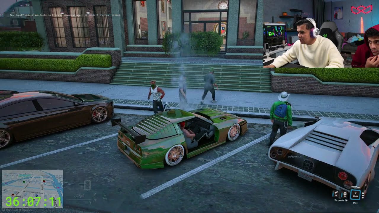 عمرو سهرة gtav النهاردة 29 يناير الجزء 4