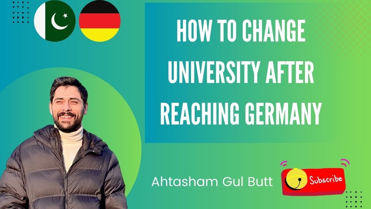 How to change university after reaching Germany