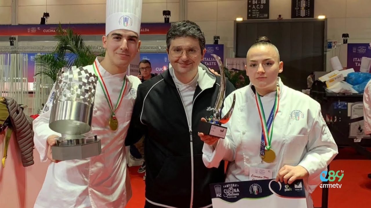 TG EMME.Marche protagoniste ai campionati nazionali di cucina.