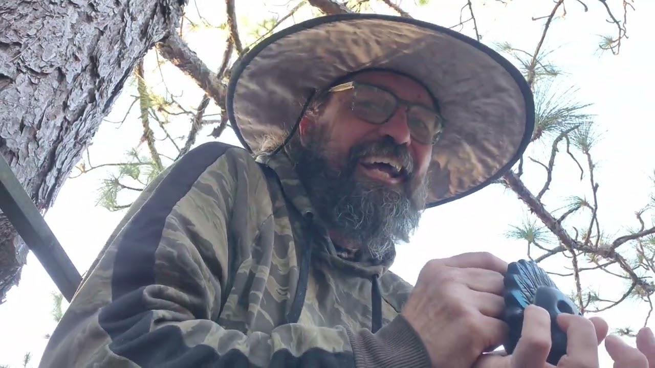 Death whistle from the tree stand! 
