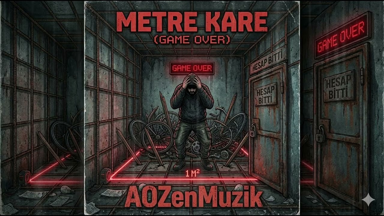​#AOZenMuzik #MetreKare #GameOver #TurkceRap #CezaFlow #OldschoolRap #Rap2026 #HipHopTR