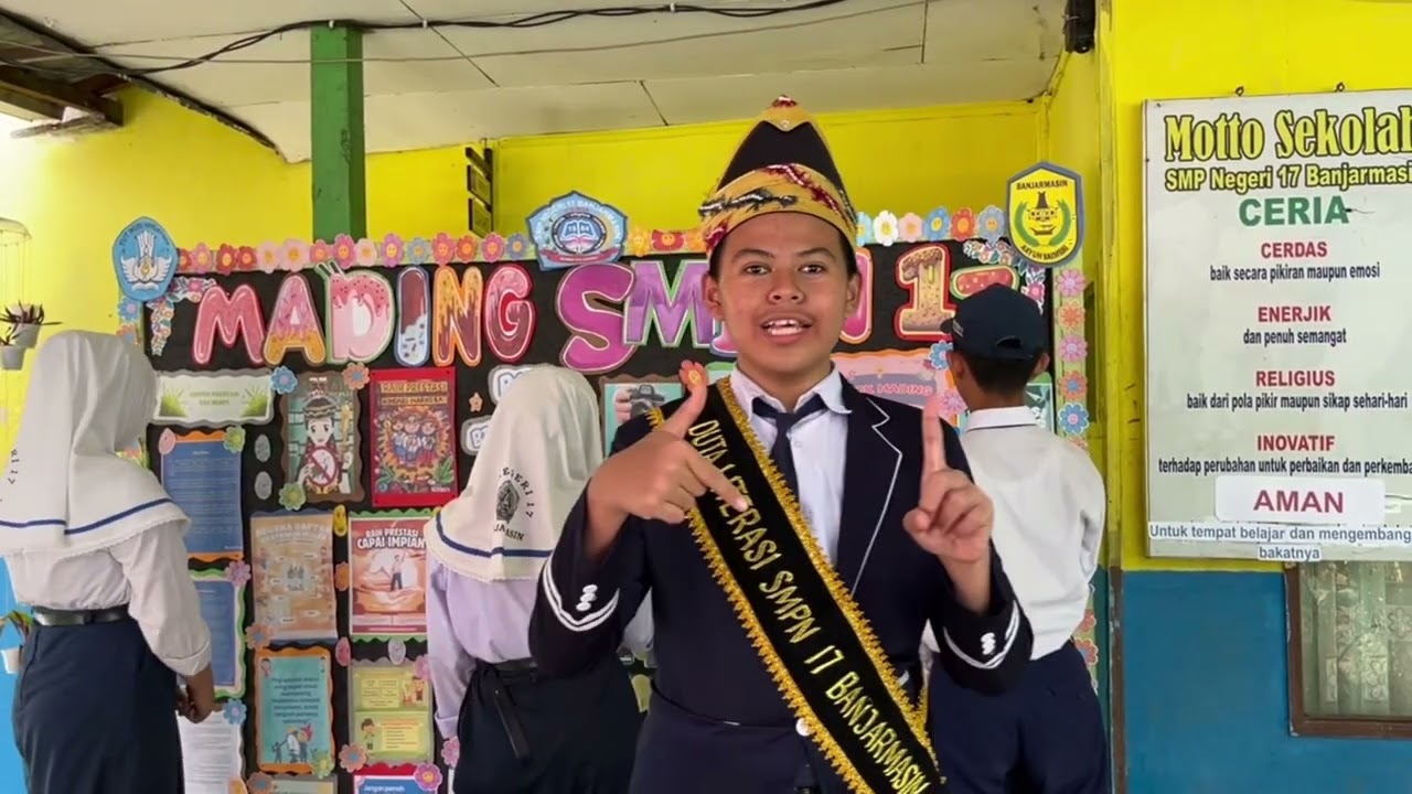 VLOG POJOK LITERASI SMP NEGERI 17 BANJARMASIN TAHUN 2025