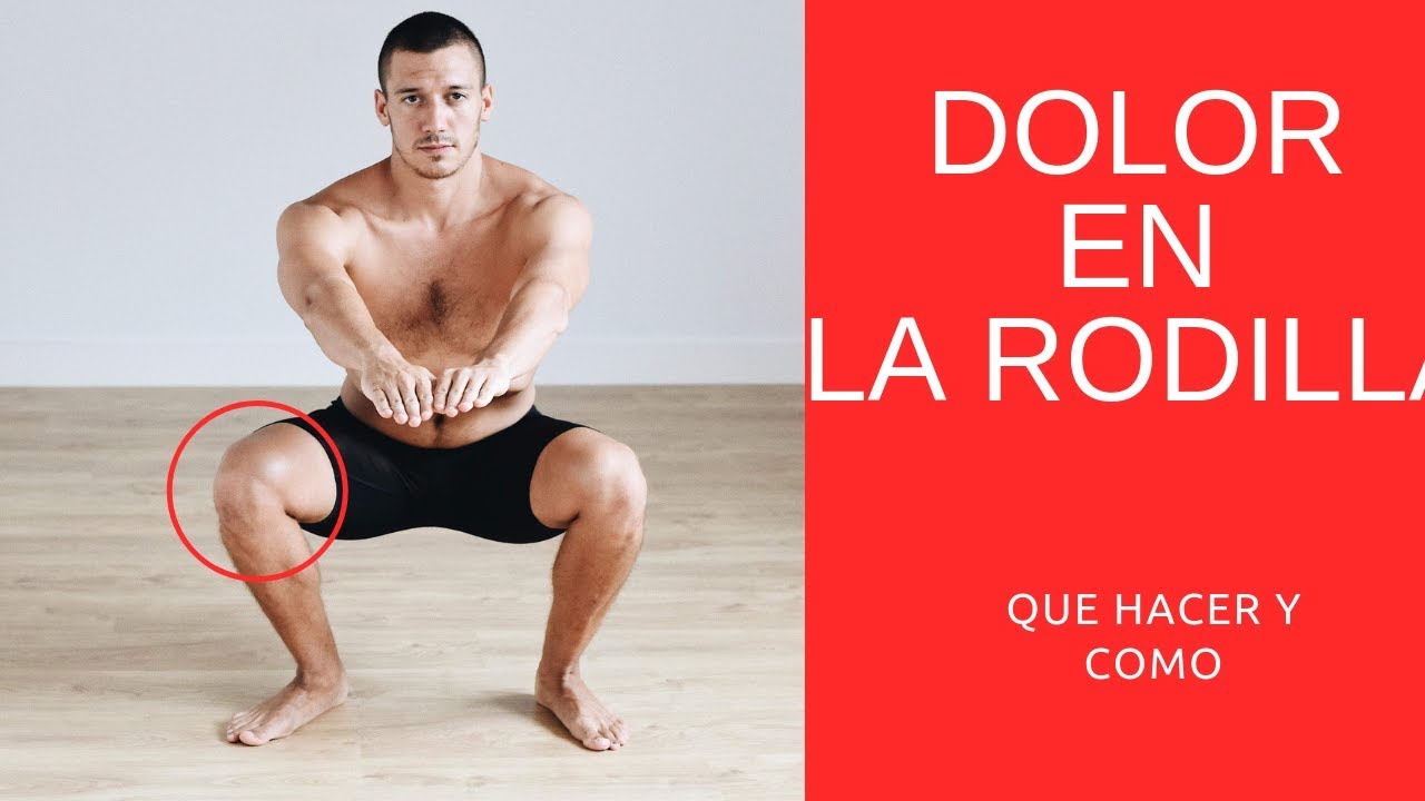 DOLOR EN LA RODILLA- Te duele al hacer SENTADILLAS?¿?  SOLUCIÓN