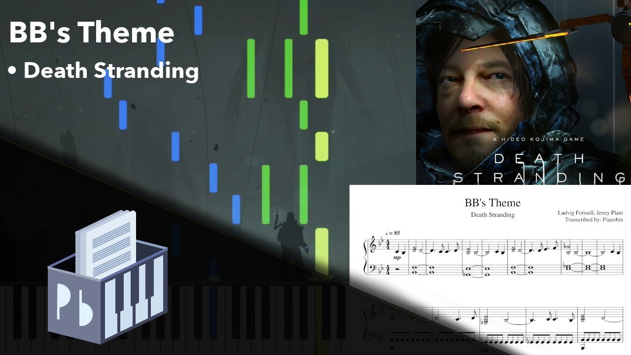 BB's Theme - Death Stranding OST (Piano Tutorial)