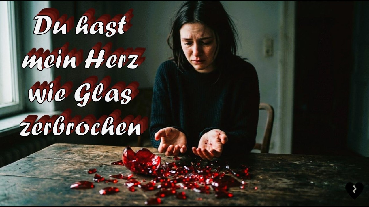 Du hast mein Herz wie Glas zerbrochen