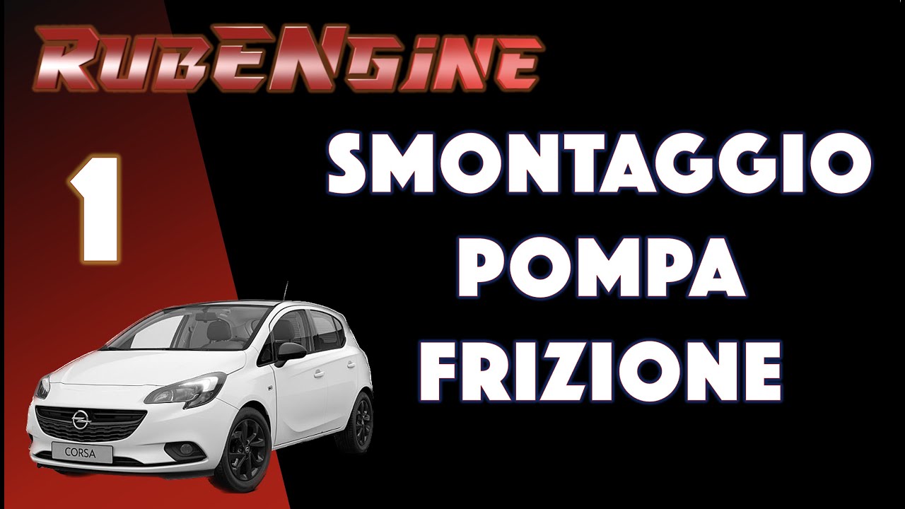 1# - Smontaggio pompa frizione