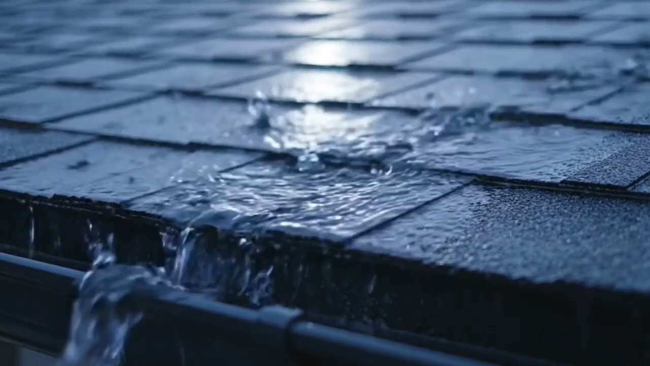 Heavy Rain on Tin Roof | Rain Sounds for Sleeping in a Metal Shed