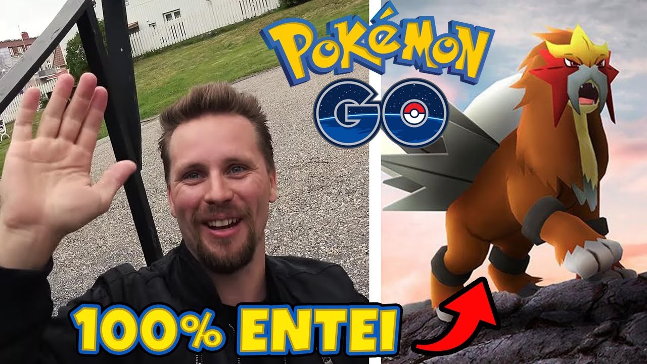 FÅNGAR EN 100% LEGENDARY ENTEI I SHINY RAID (1984 CP) - POKEMON GO