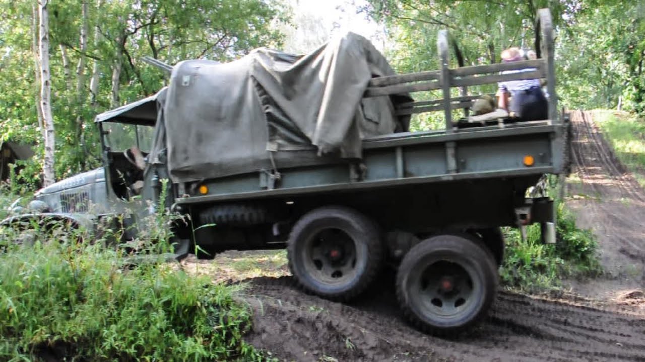 Trying some offroading with a GMC CCKW