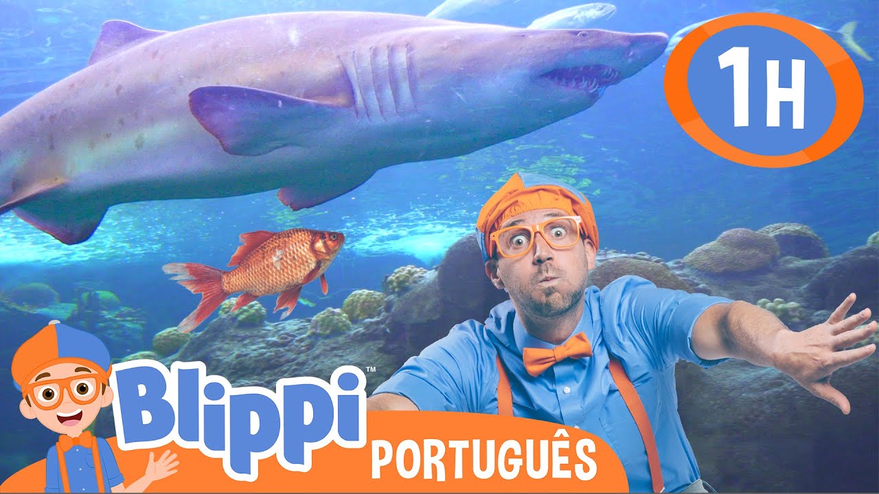 Blippi Visita um Aquário | Blippi em Português | Vídeos Educativos para Crianças