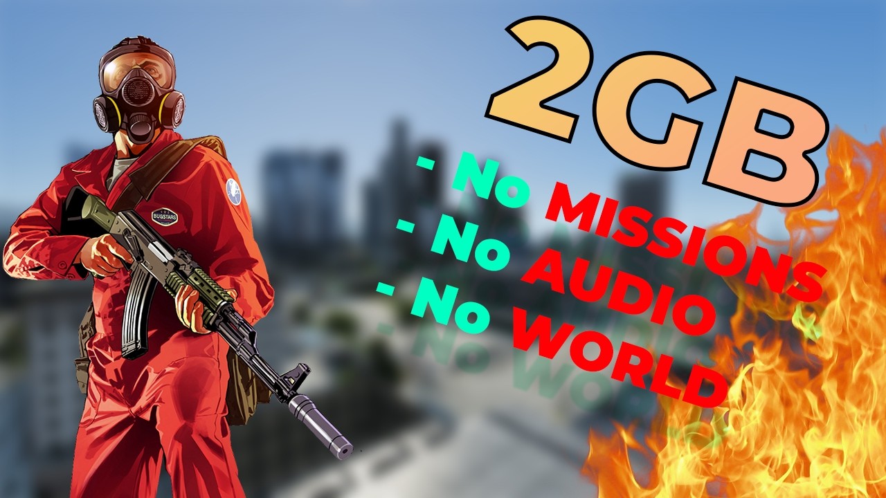 GTA V, но сжата до 2 ГБ...
