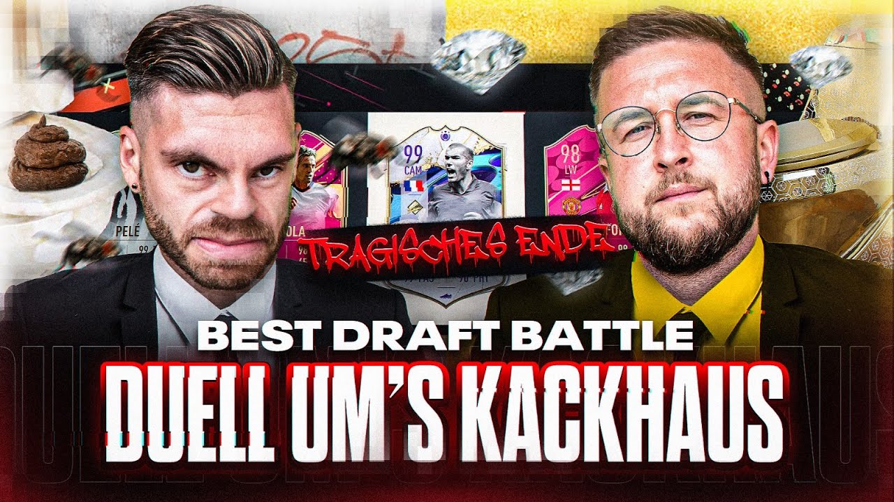 Wer bekommt das TRAUM BAD im NEUEN STUDIO 😱😂 TRAGISCHES ENDE im DRAFT BATTLE 🥲 FIFA 23