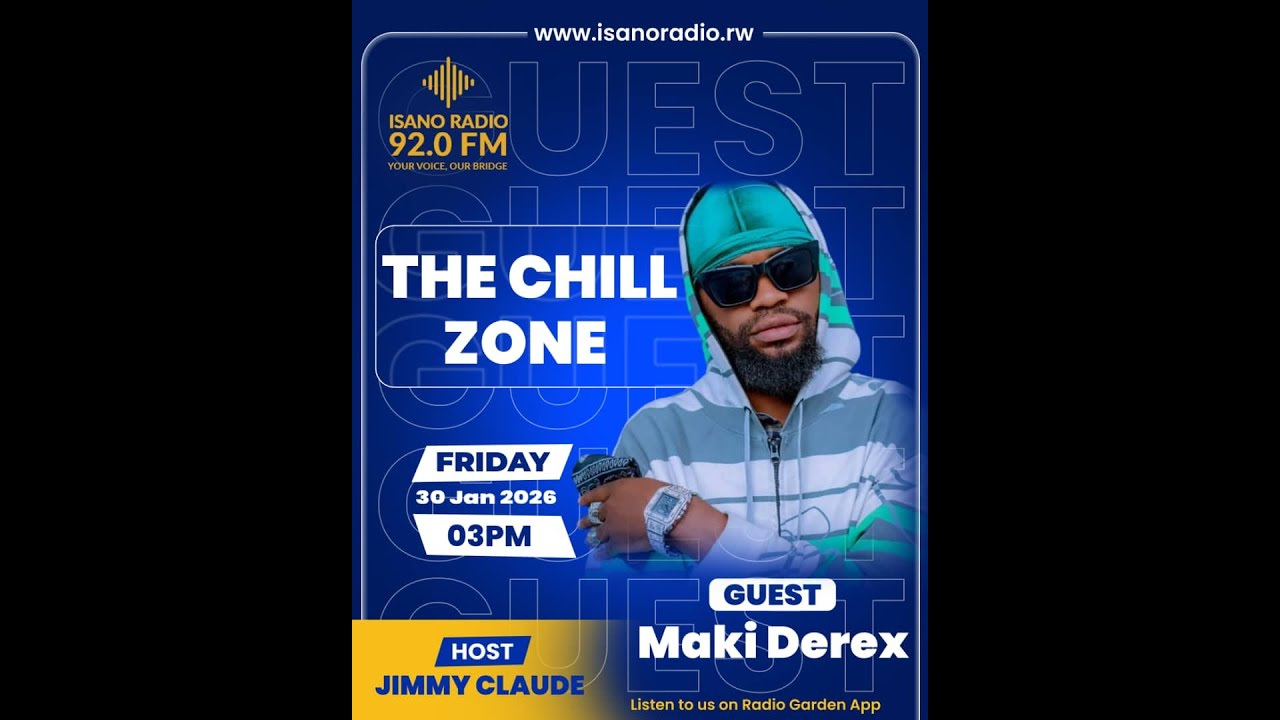 MAKI DEREX ON AIR 92 0 FM www isanoradio rw & Radio Garden App 30 JAN 2026