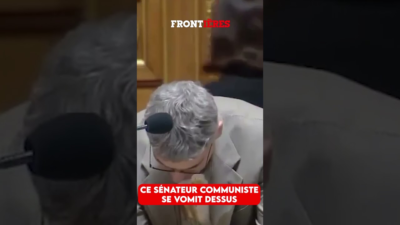 CE S&Eacute;NATEUR COMMUNISTE SE VOMIT DESSUS AU S&Eacute;NAT