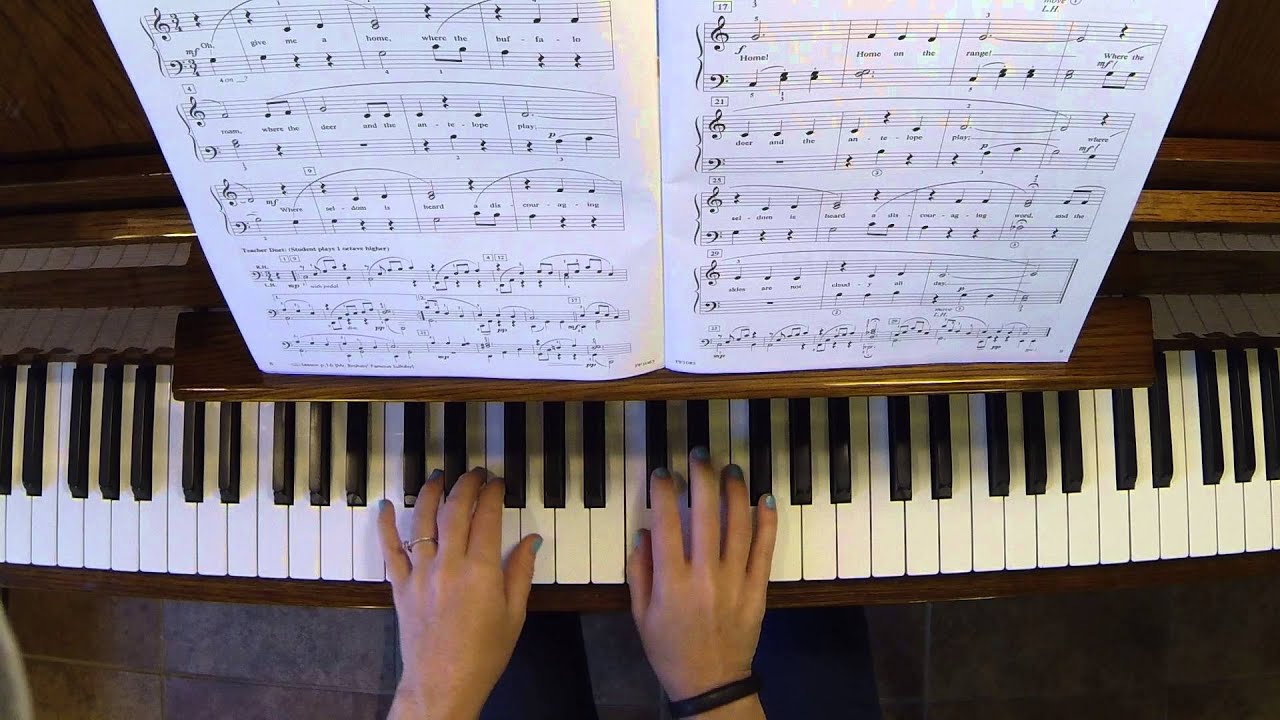 Home on the Range - Piano Adventures/ 2A/ Performance