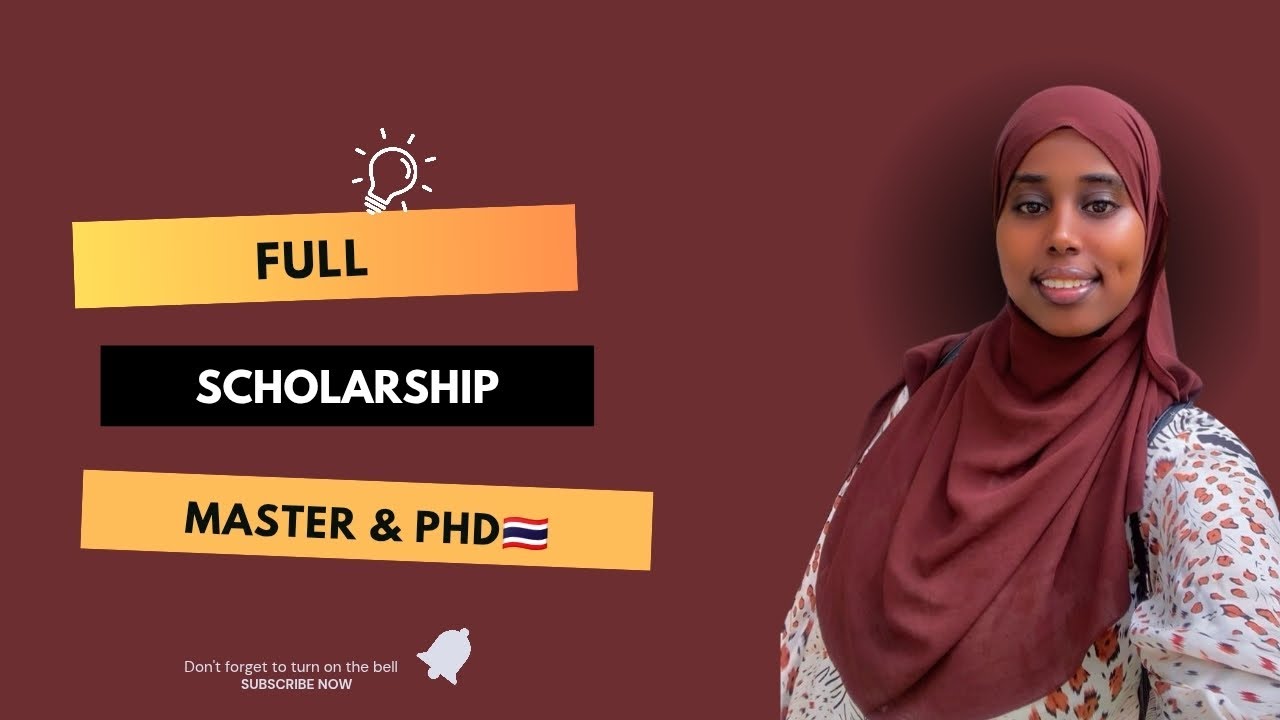 🎓 DEEQ WAXBARASHO BUUXDA OO WADANKA THAILAND AH 🇹🇭 | MASTER’S & PhD 2025🌟