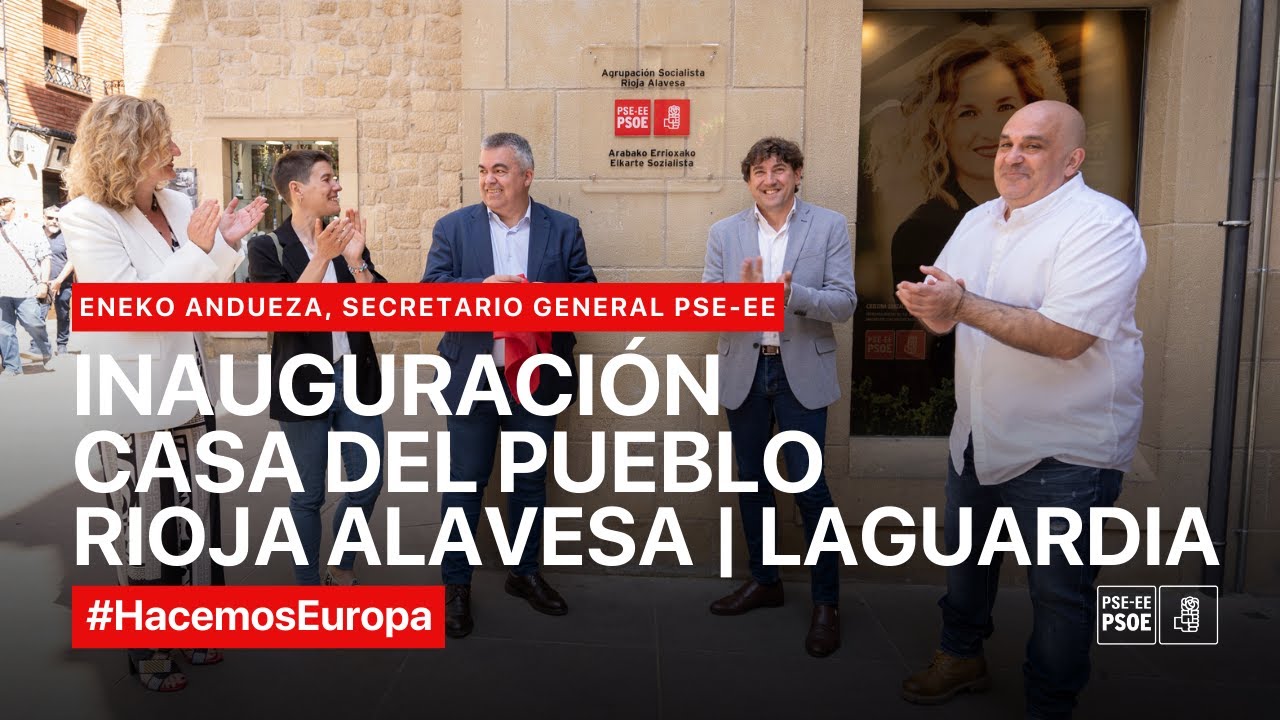 Eneko Andueza: “Los socialistas combatimos a la ultraderecha día a día, con hechos y políticas”
