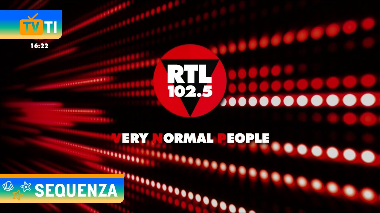 Sequenza RTL 102.5 TV HD | 1 Settembre 2024